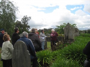 Our first Pakenham Cemetery Tour